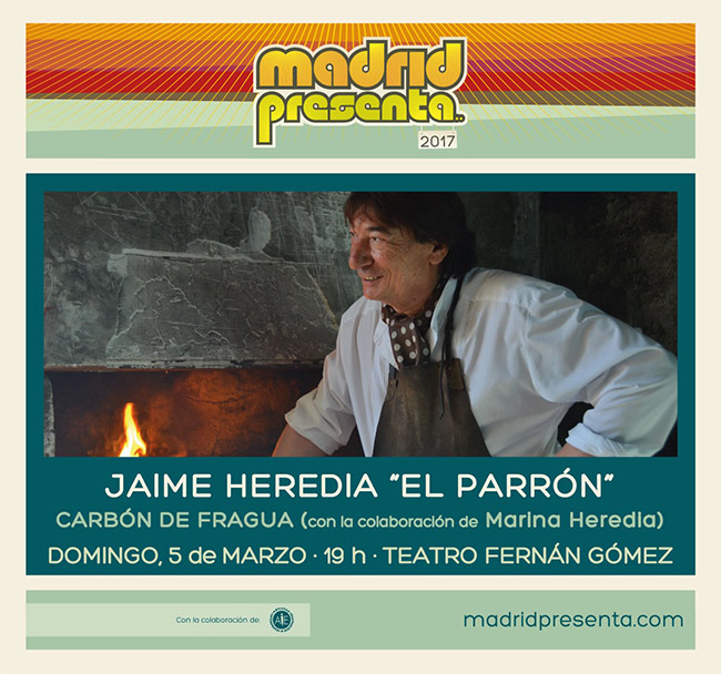 Cartel de la actuación de Jaime Heredia 'El Parrón'