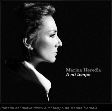 Imagen de la portada del nuevo disco de Marina Heredia